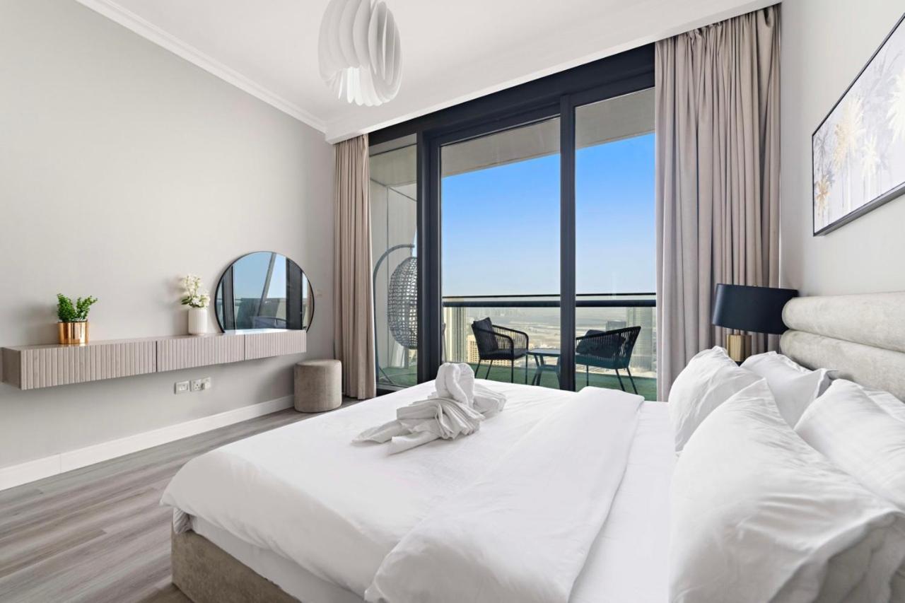 First Class 3Br With Full Burj Khalifa And Fountain View Dubái Exterior foto