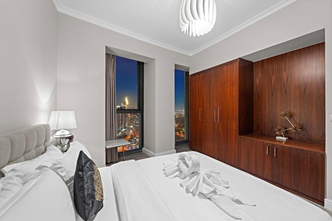 First Class 3Br With Full Burj Khalifa And Fountain View Dubái Exterior foto
